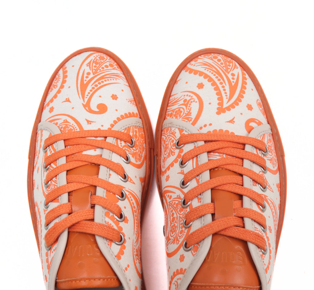 Festro Orange Paisley