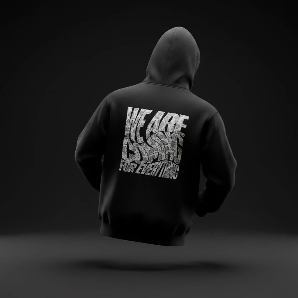 WE ARE COMING FOR EVERYTHING HOODIE PAISLEY